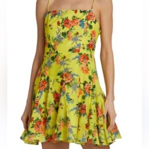 Alice + Olivia Ginny Floral Minidress